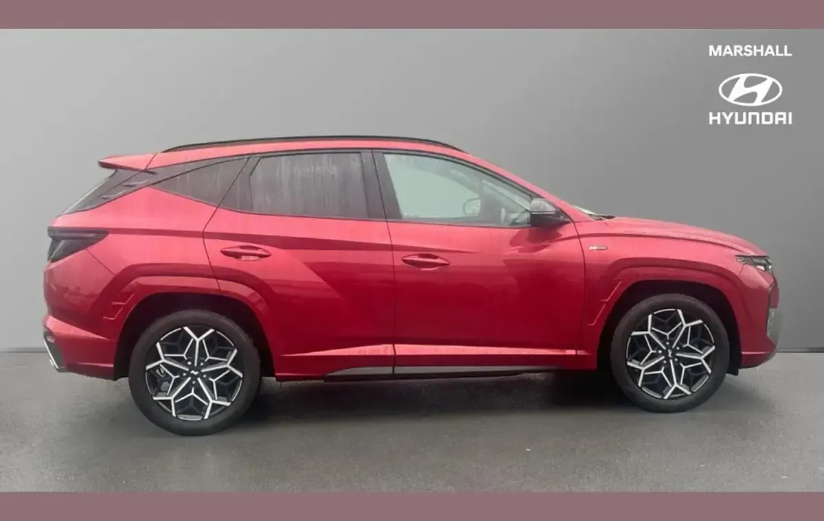 Used Hyundai Tucson N Line 230 HP (169 kW) 2022 Red SUV