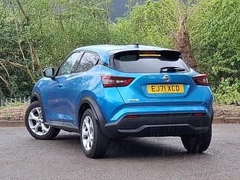 Used Nissan Juke N-Connecta 114 HP (83 kW) 2021 Blue SUV
