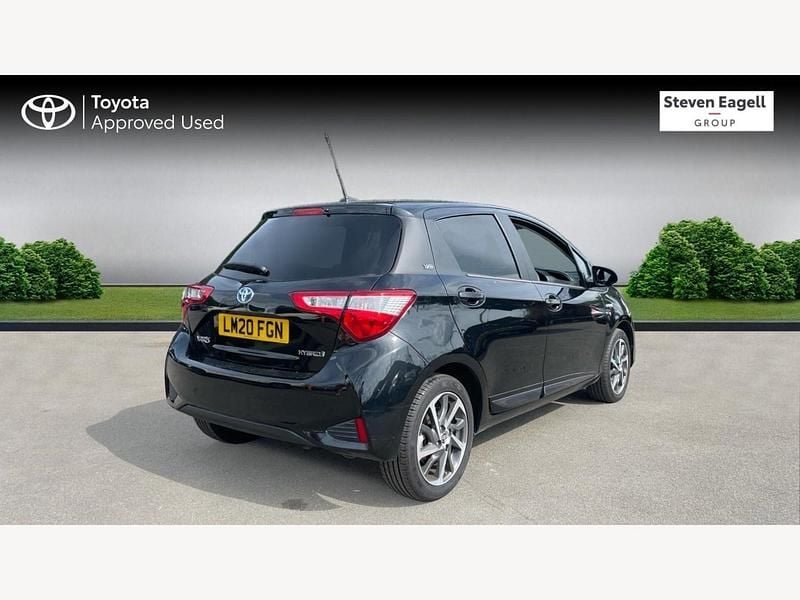 Used Toyota Yaris Hybrid 2020 Black Hatchback