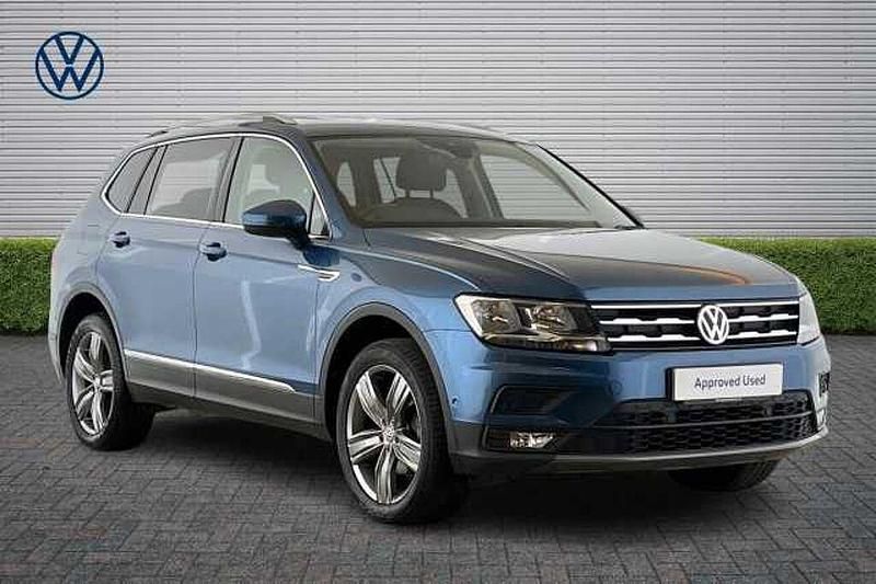 Used VW Tiguan Allspace Match 150 HP (110 kW) 2019 Blue SUV