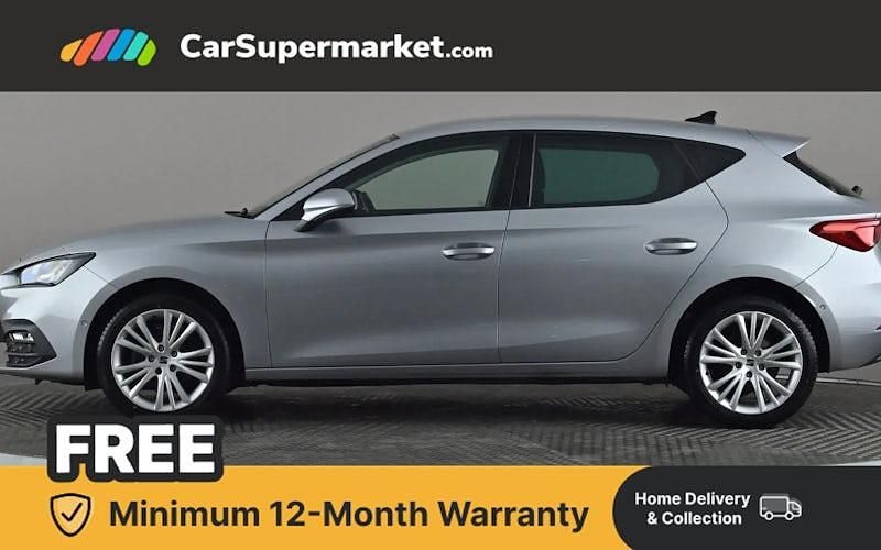 Used Seat Leon SE Dynamic 110 HP (80 kW) 2023 Silver Hatchback