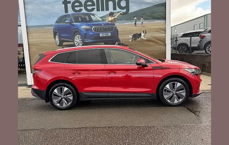 Used Skoda Enyaq iV ecoSuite 150 kW (204 HP) 2023 Velvet red metallic SUV