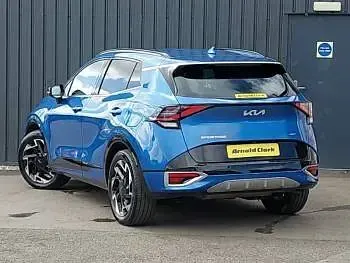 Used Kia Sportage GT-Line 148 HP (108 kW) 2022 Blue SUV