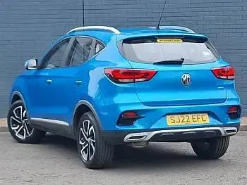 Used MG ZS Exclusive 106 HP (77 kW) 2022 Blue SUV