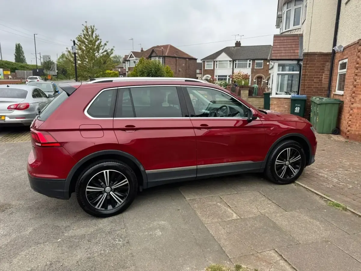 Usado VW Tiguan SE 150 HP (110 kW) 2017 Vermelho SUV
