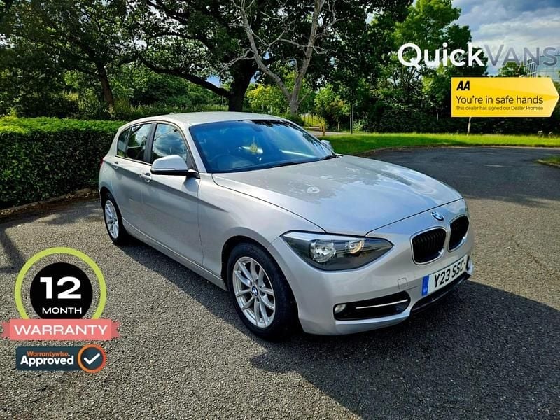 Used BMW 118 Sport Line 2013 Silver Hatchback