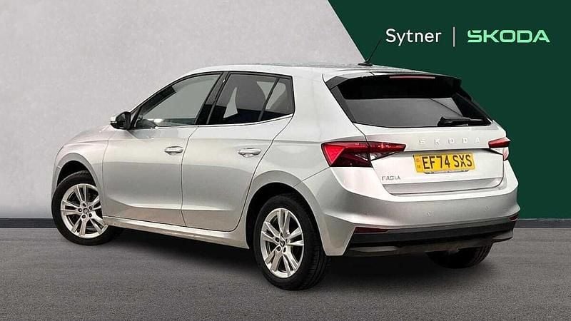 Used Skoda Fabia SE L 85 HP (62 kW) 2024 Brilliant silver metallic Hatchback