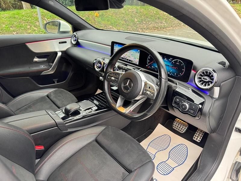 Used Mercedes A180 AMG Line Premium 2019 White Hatchback