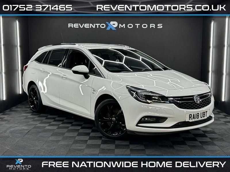 White Used 2018 Vauxhall Astra SRi Estate | £8,495 (Fair price) - Image 1/4