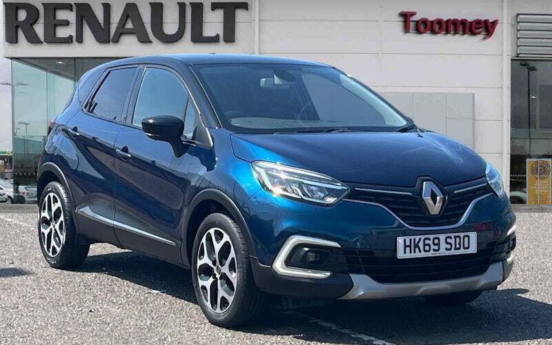 Blue Used 2019 Renault Captur GT-Line SUV | £9,895 (Fair price) - Image 1/4