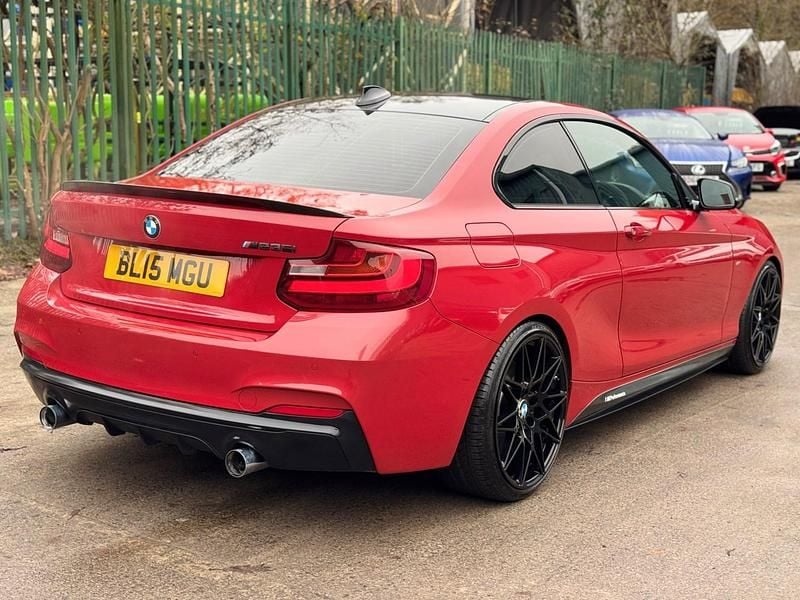 Used BMW M235 Shadowline 326 HP (239 kW) 2015 Red Coupe