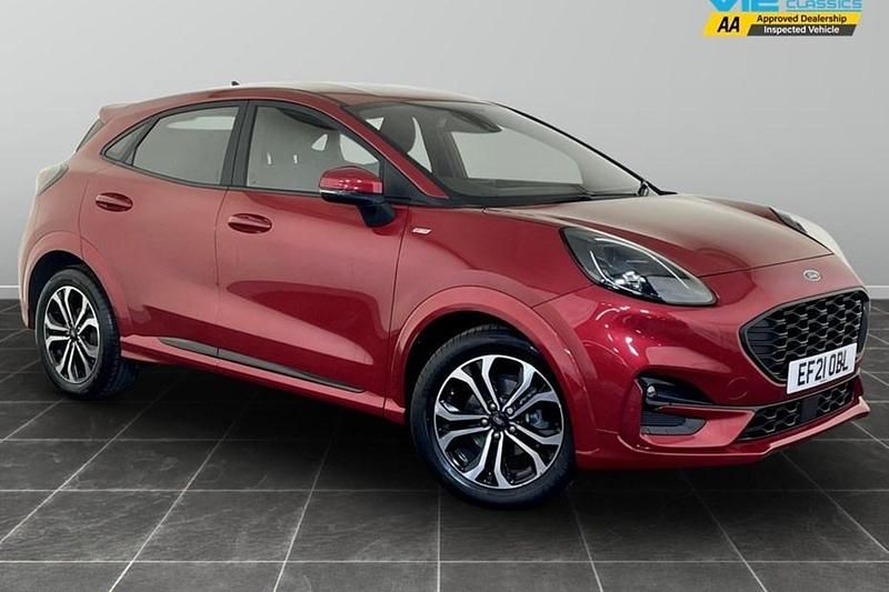 Red Used 2021 Ford Puma ST-Line SUV | £15,495 (Super price) - Image 1/1