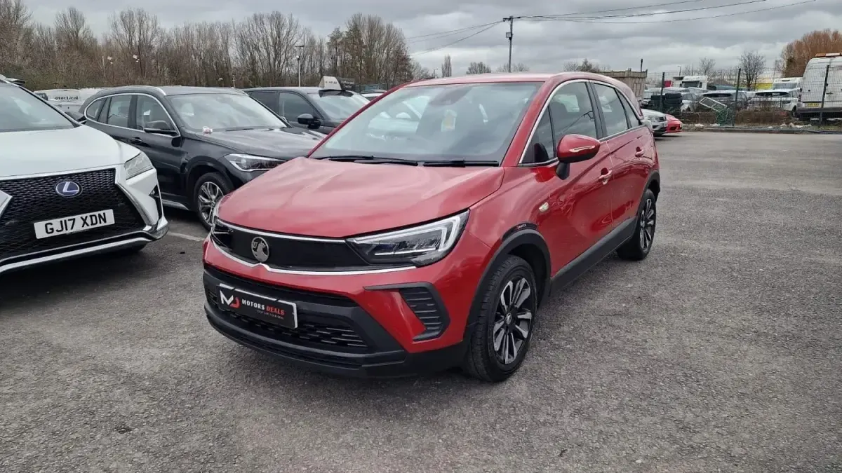 Usado Vauxhall Crossland S 2021 Rojo SUV