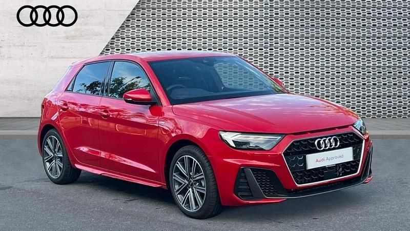 Used Audi A1 Sportback S-Line 116 HP (85 kW) 2025 Red Hatchback