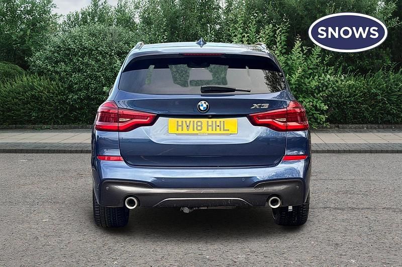 Used BMW X3 M Sport 190 HP (139 kW) 2018 Blue SUV