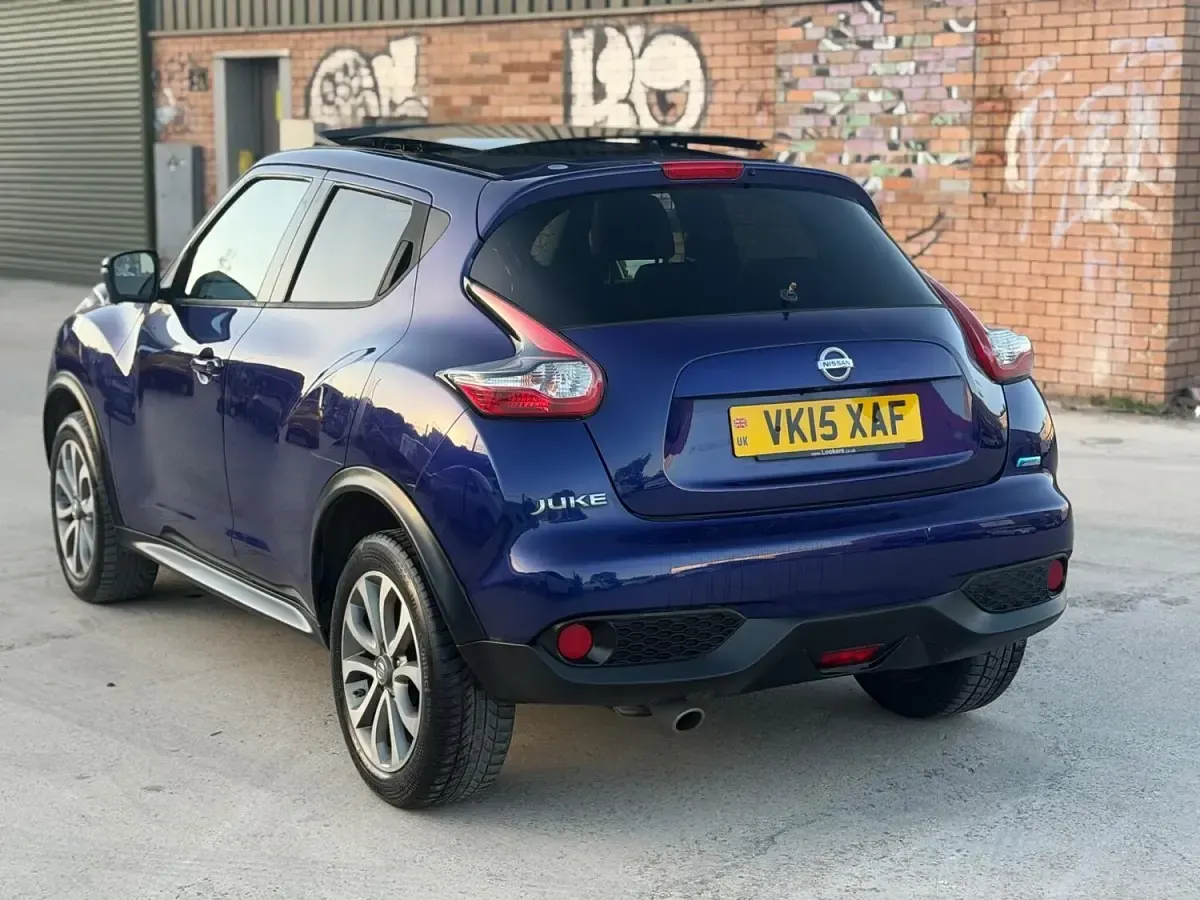 Used Nissan Juke Tekna 110 HP (80 kW) 2015 Blue SUV