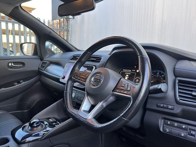 Used Nissan Leaf N-Connecta 110 kW (150 HP) 2020 Black Hatchback