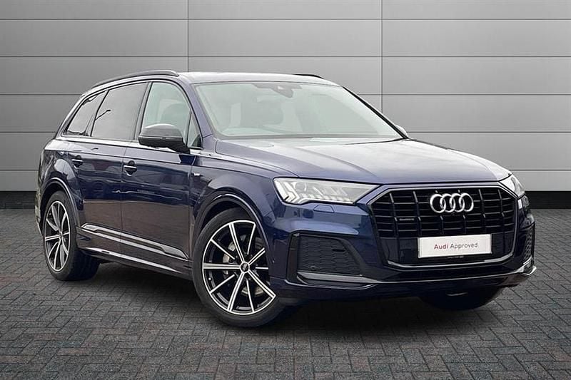 Used Audi Q7 S-Line 231 HP (169 kW) 2022 Blue SUV