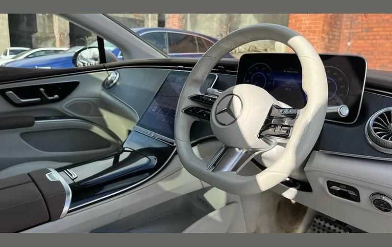 Used Mercedes EQS450+ AMG line 241 kW (328 HP) 2022 Silver Sedan