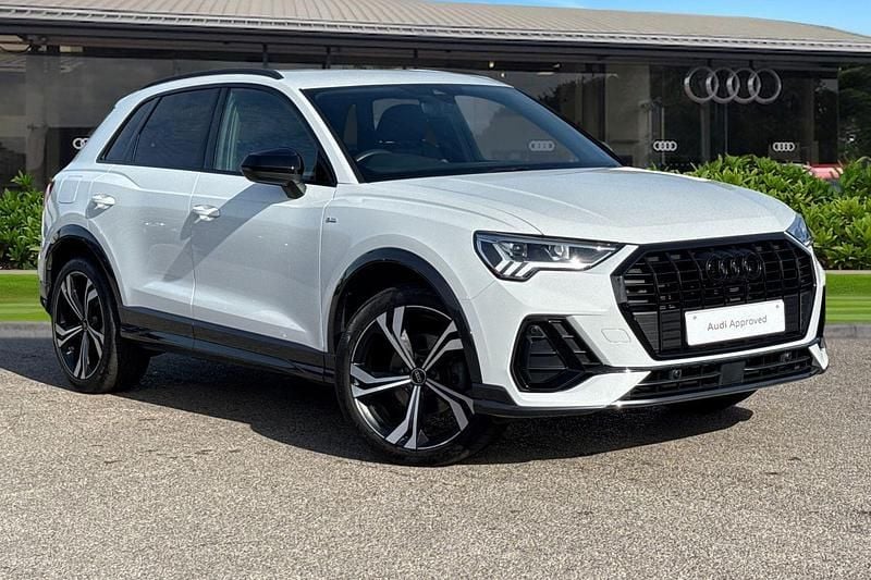 White Used 2023 Audi Q3 Black Edition SUV | £30,490 (Fair price) - Image 1/4