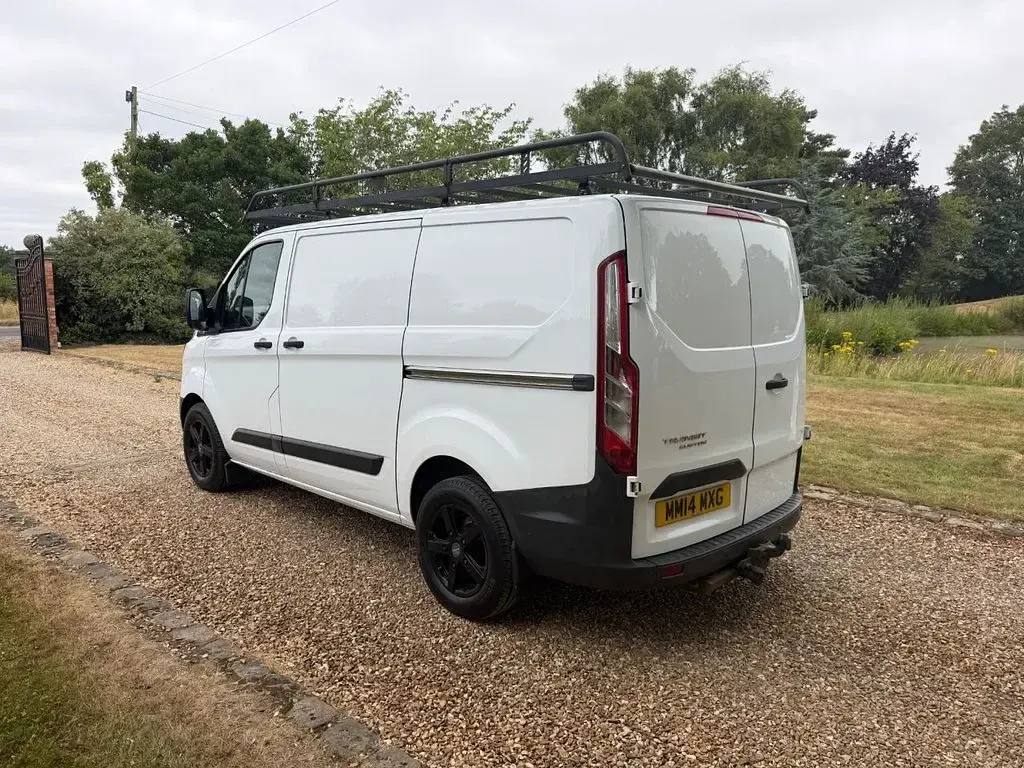 Used Ford Transit Custom 98 HP (72 kW) 2014 White Van