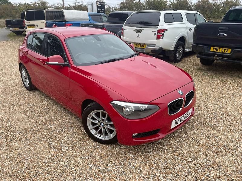 Red Used 2011 BMW 116 Sport Line Hatchback | £4,995 (Fair price) - Image 1/4