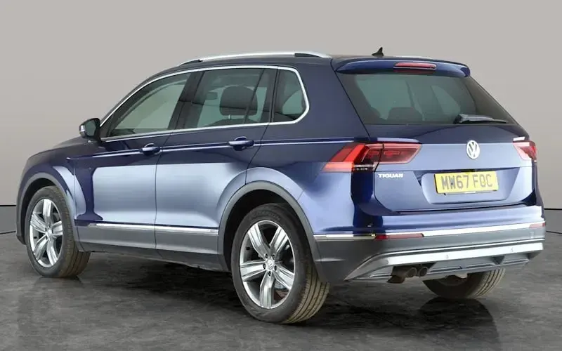 Used VW Tiguan SEL 150 HP (110 kW) 2018 Blue SUV