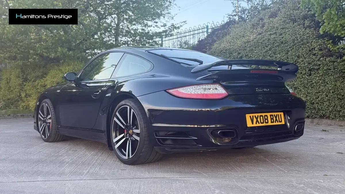 Used Porsche 997 Turbo 480 HP (353 kW) 2008 Black Coupe