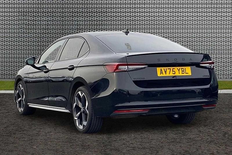 Used Skoda Superb SportLine 110 HP (80 kW) 2025 Midnight black metallic Hatchback