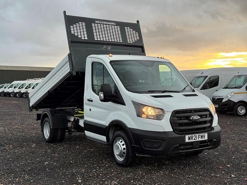 White Used 2021 Ford Transit S Cabriolet | £15,275 (Fair price) - Image 1/3