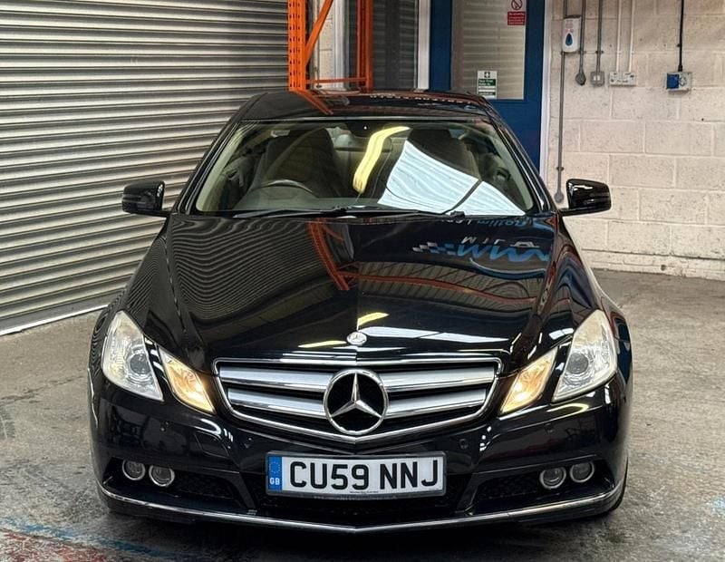 Used Mercedes E350 SE 2010 Black Coupe