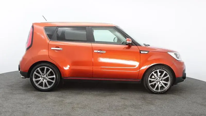 Used Kia Soul Sport 2017 Orange SUV