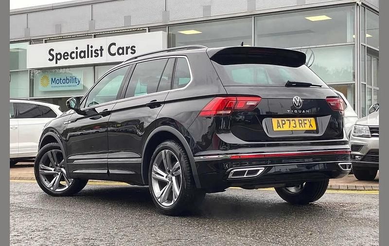 Used VW Tiguan R-line Edition 150 HP (110 kW) 2023 Black SUV
