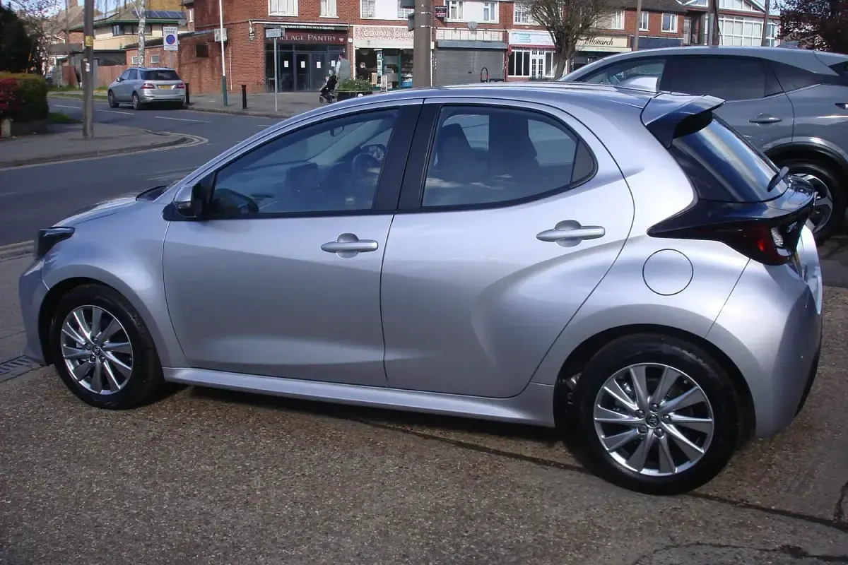 Used Toyota Yaris Hybrid 2022 Silver Hatchback