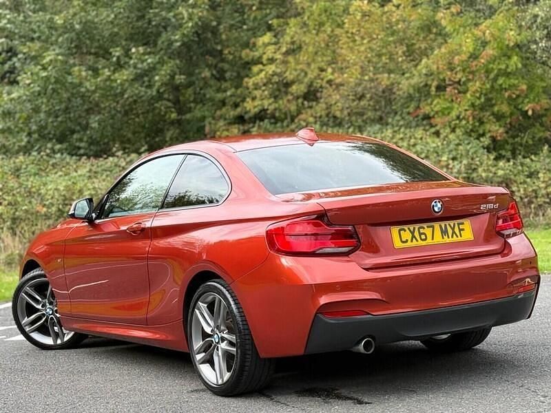 Used BMW 218 M Sport 150 HP (110 kW) 2017 Orange Coupe