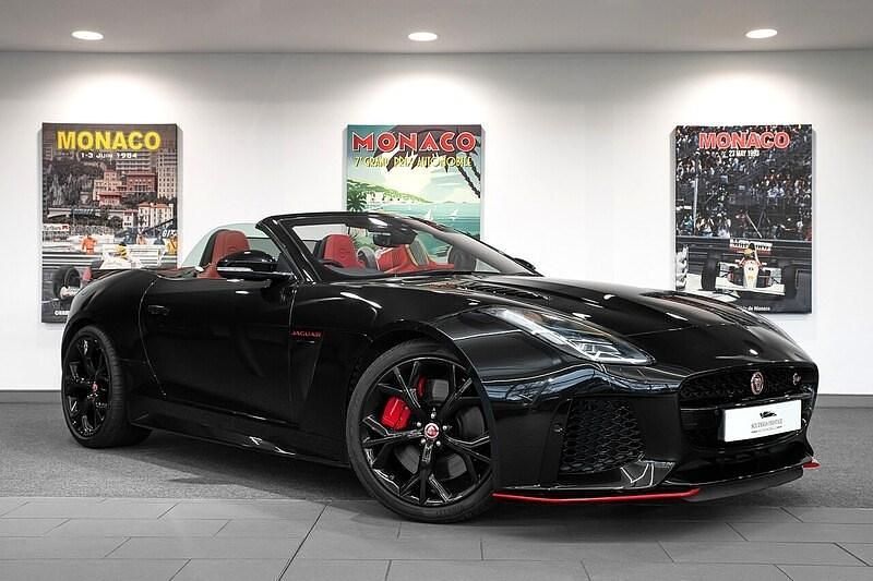 Used Jaguar F-Type SVR 2019 Santorini black metallic Cabriolet