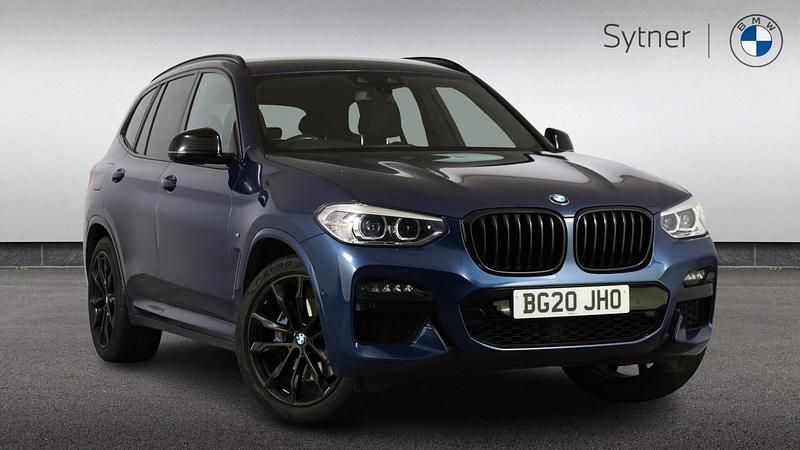Used BMW X3 M Sport 187 HP (137 kW) 2020 Blue SUV