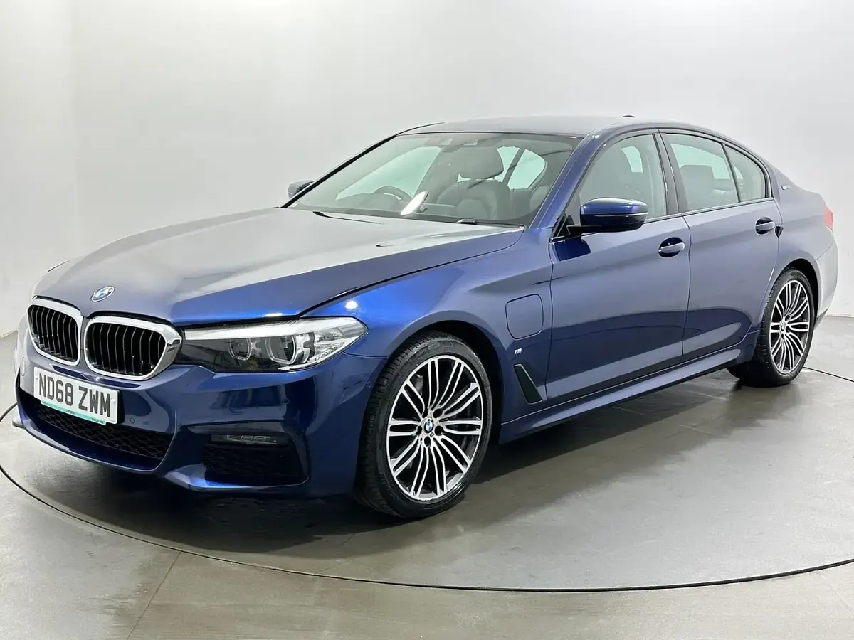 Used BMW 530e M Sport 2018 Blue Sedan