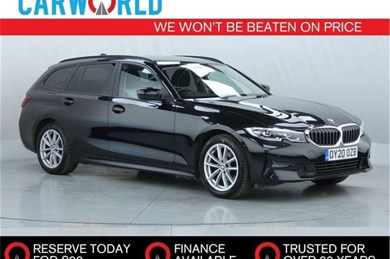 Black Used 2020 BMW 320 Performance Estate | £18,480 (Fair price) - Image 1/3