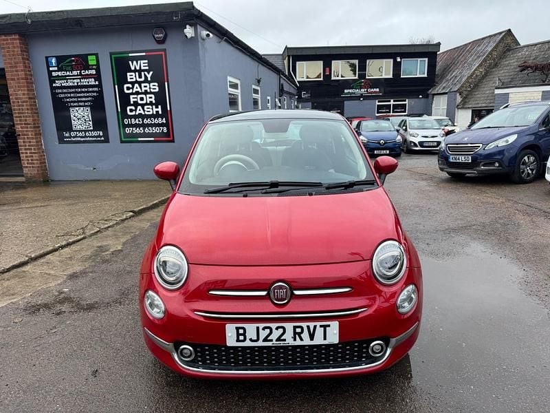 Used Fiat 500 Dolcevita 2022 Red Hatchback