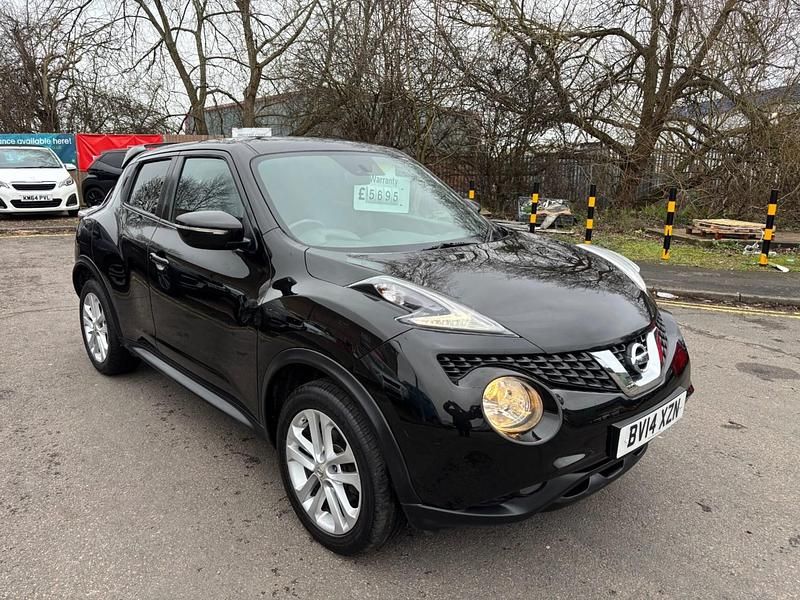 Used Nissan Juke Acenta Premium 117 HP (86 kW) 2014 Black SUV