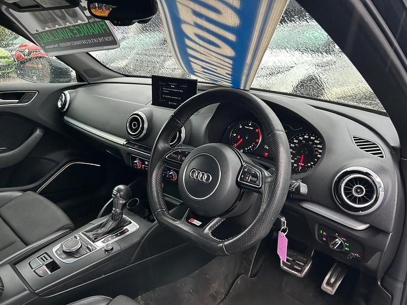 Used Audi A3 S-Line 150 HP (110 kW) 2014 Black Hatchback