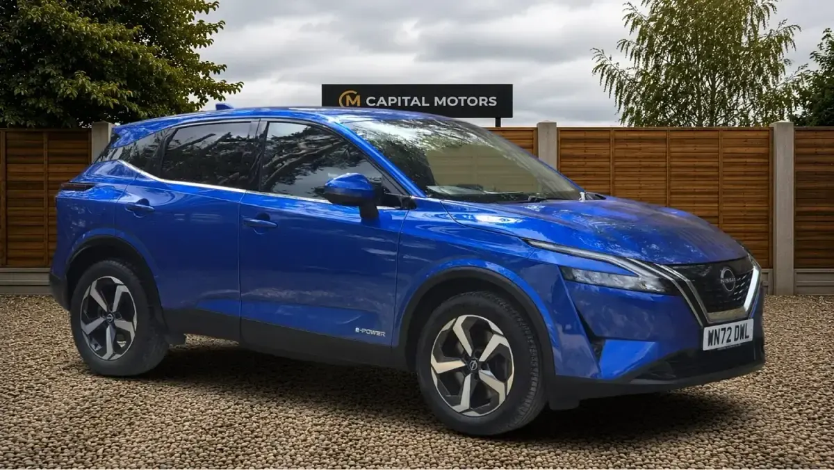 Used Nissan Qashqai N-Connecta 190 HP (139 kW) 2022 Blue SUV