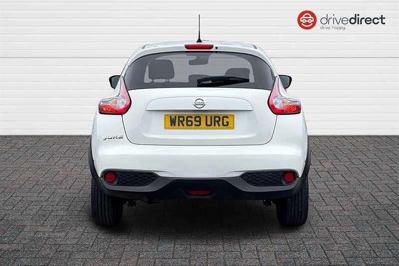 Used Nissan Juke Acenta 112 HP (82 kW) 2019 White SUV