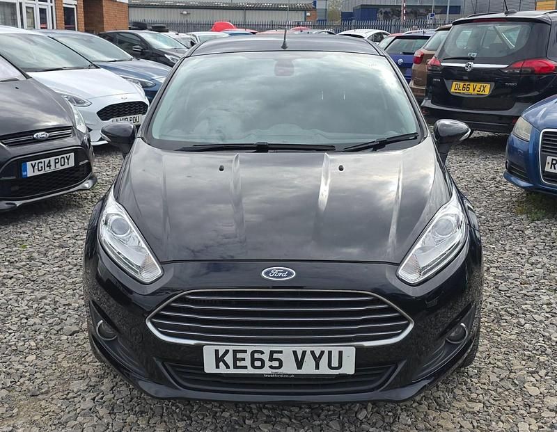 Used Ford Fiesta Titanium 2015 Black Hatchback