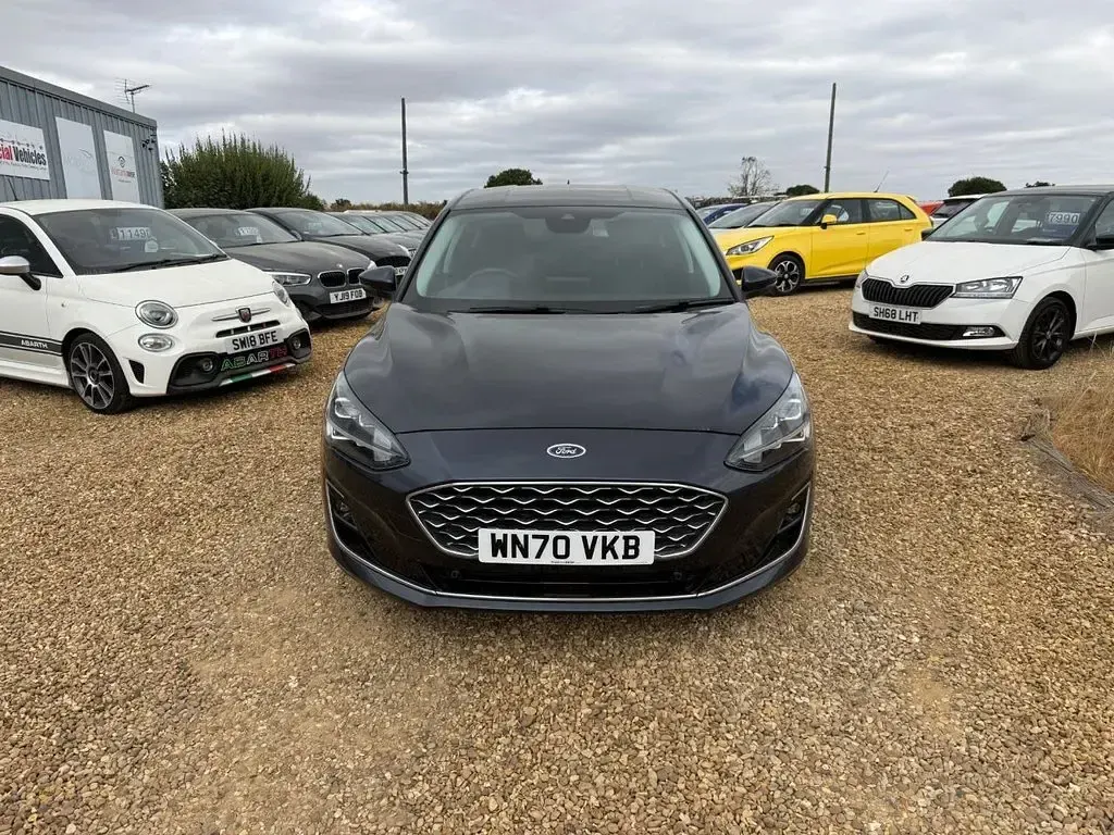 Used Ford Focus Vignale 125 HP (91 kW) 2020 Blue Hatchback