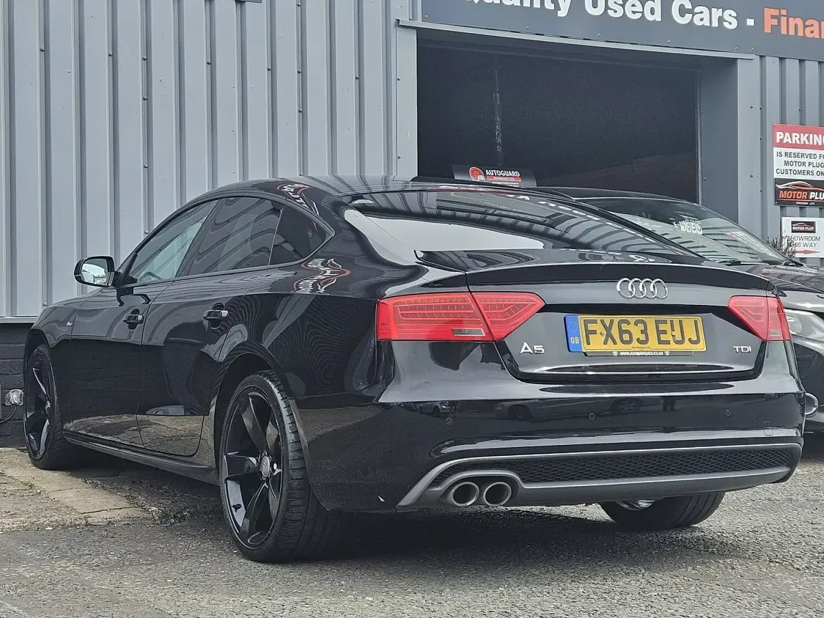 Used Audi A5 Black Edition 177 HP (130 kW) 2013 Black Coupe