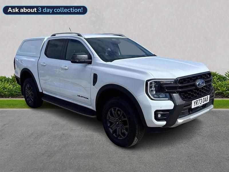 White Used 2023 Ford Ranger Wildtrack Pickup | £26,850 (Fair price) - Image 1/4