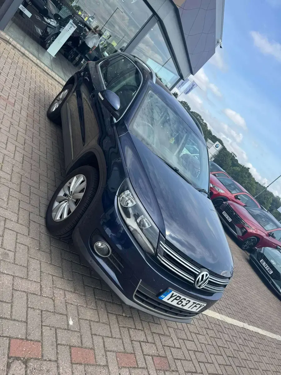Used VW Tiguan Match 138 HP (101 kW) 2013 Blue SUV