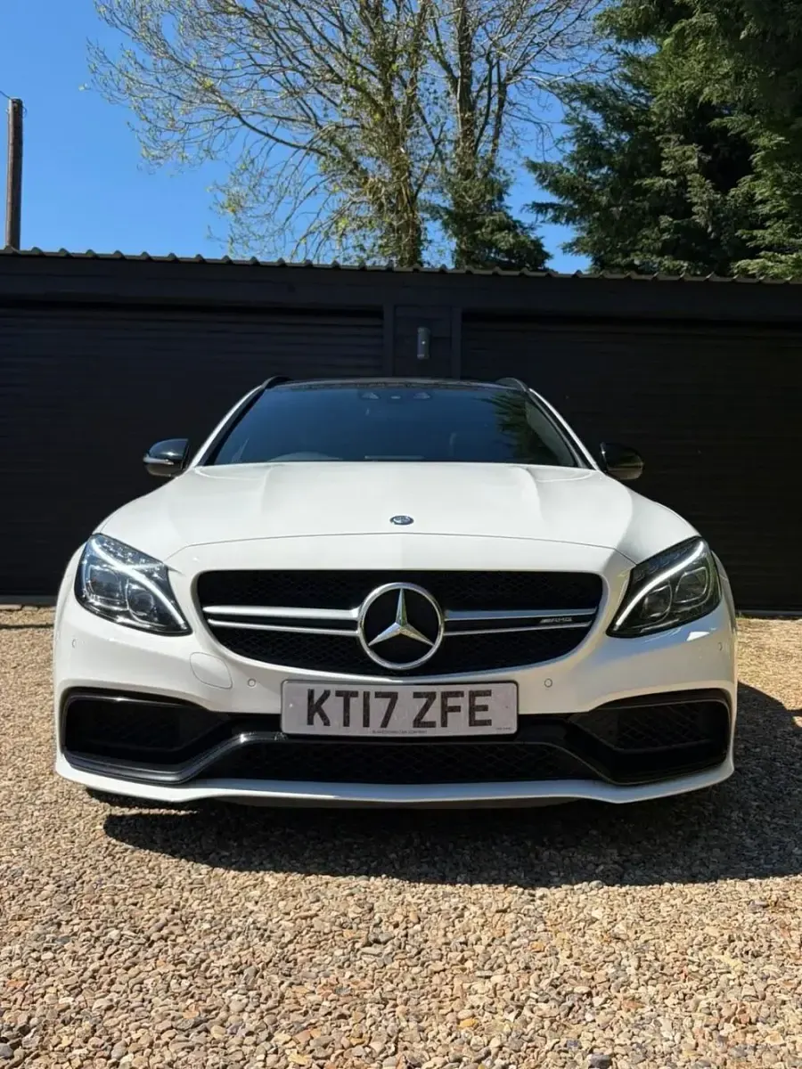 Begagnad Mercedes C63 AMG Premium 2017 Vit Kombi